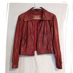Vintage leather jacket